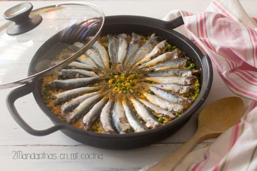 como preparar arroz con sardinas, receta tradicional