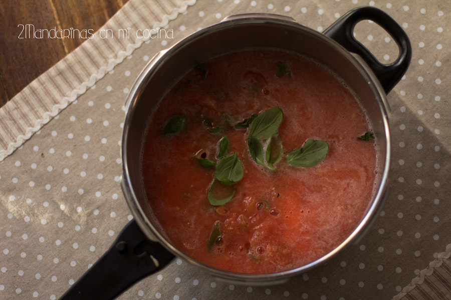 como preparar pasta con tomate en olla super rapida Alza