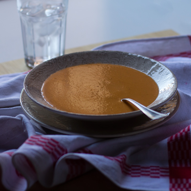 receta griega con thermomix de sopa de yogur y tomate